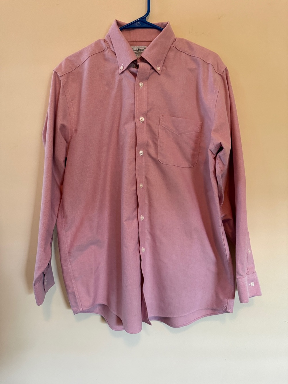 L.L.Bean Traditional Fit Oxford Button-Down Shirt | Men’s 15.5 x 33 - Picture 3 of 13